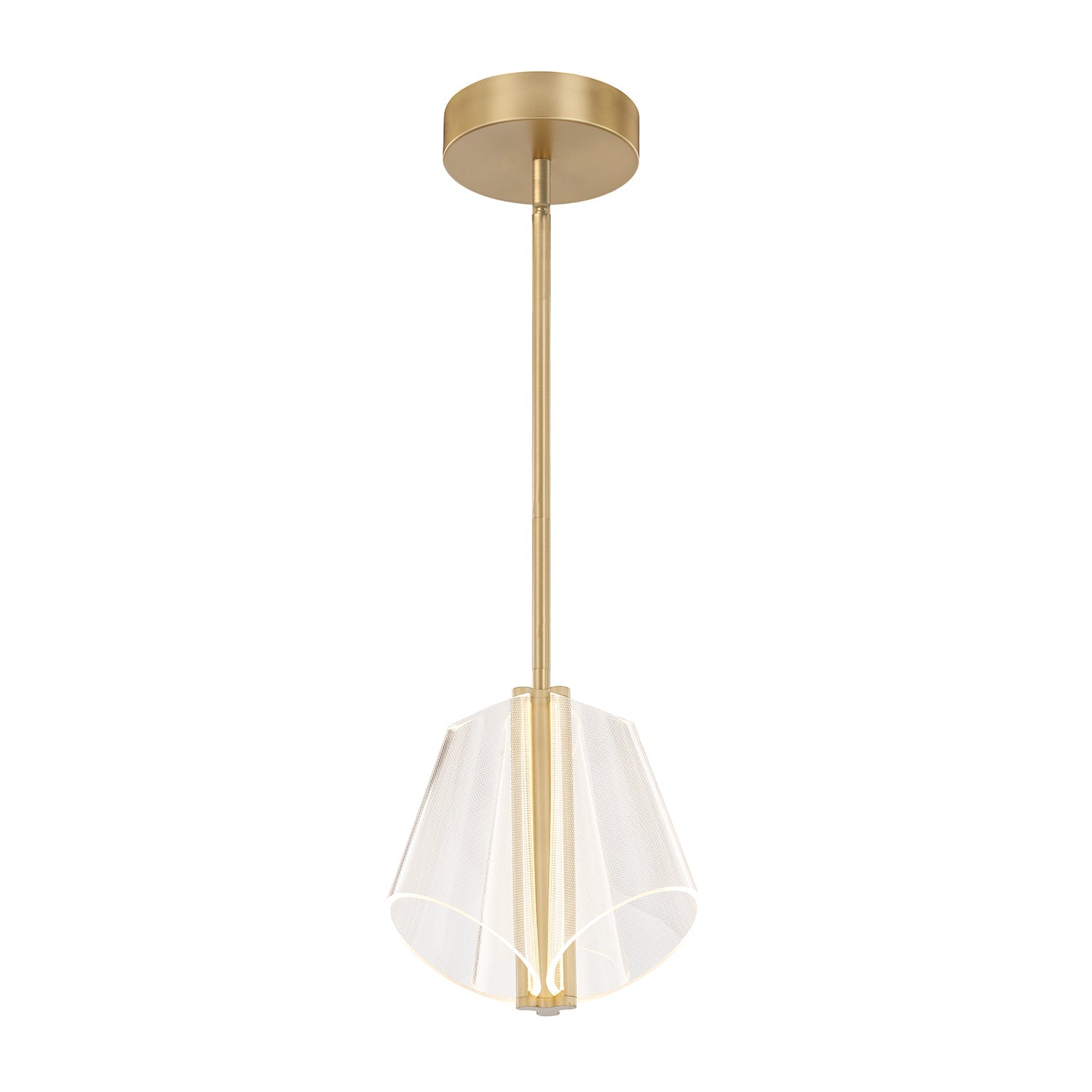 Kuzco Mulberry brushed gold pendant PD62511-BG/LG