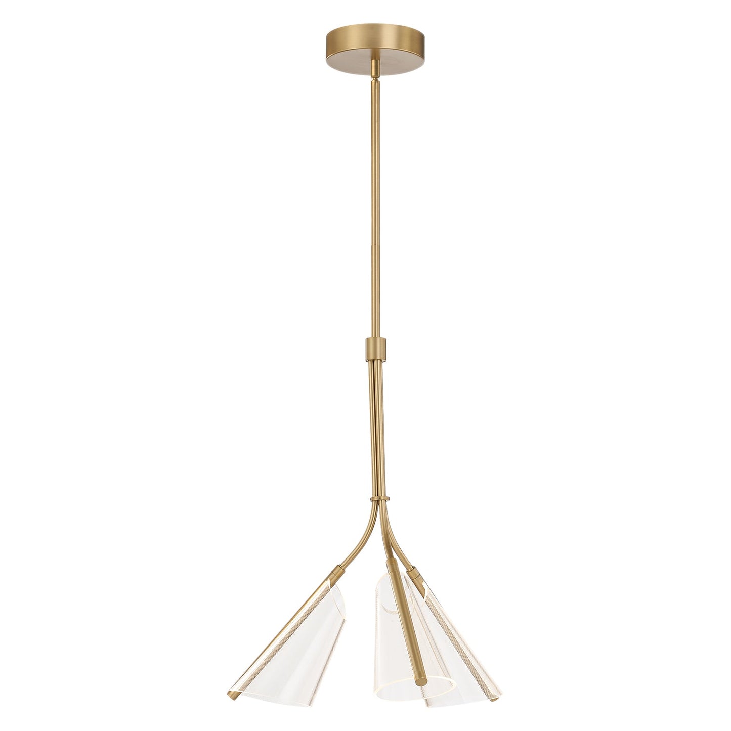 Kuzco Mulberry brushed gold pendant PD62622-BG/LG