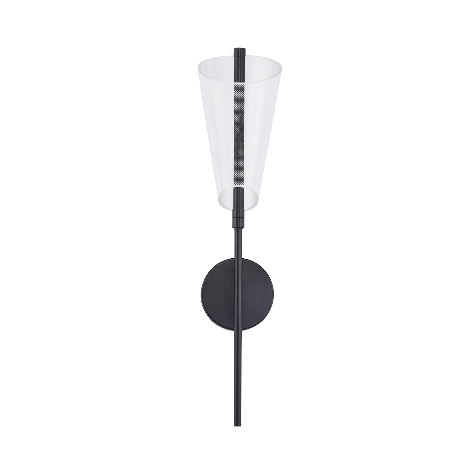 Kuzco Mulberry black wall sconce WS62524-BK/LG