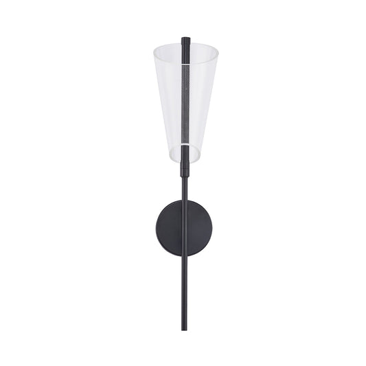 Kuzco Mulberry black wall sconce WS62524-BK/LG