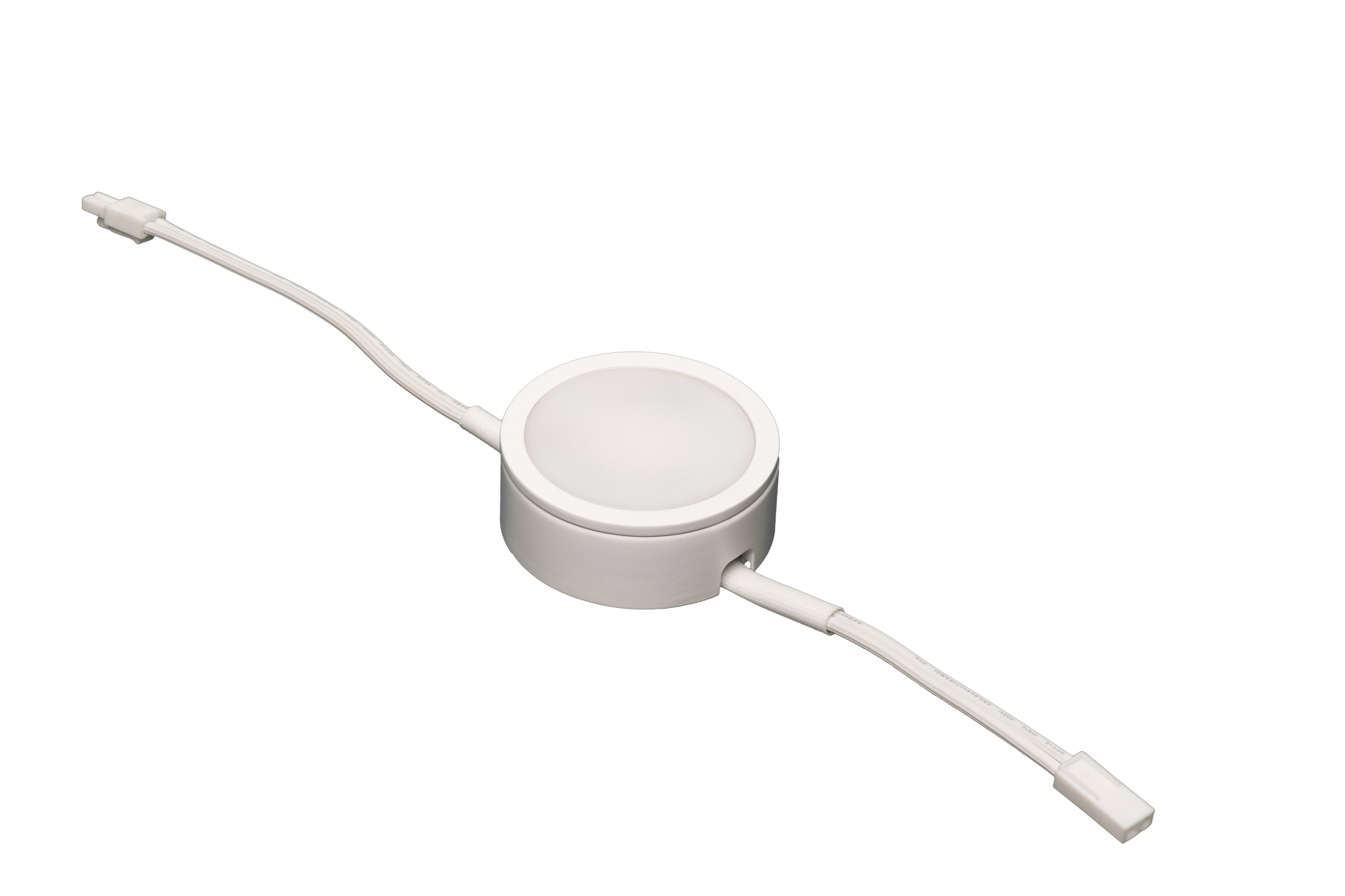 MVP 5CCT Single Puck Light in White - American Lighting MVP-1-5CCT-WH
