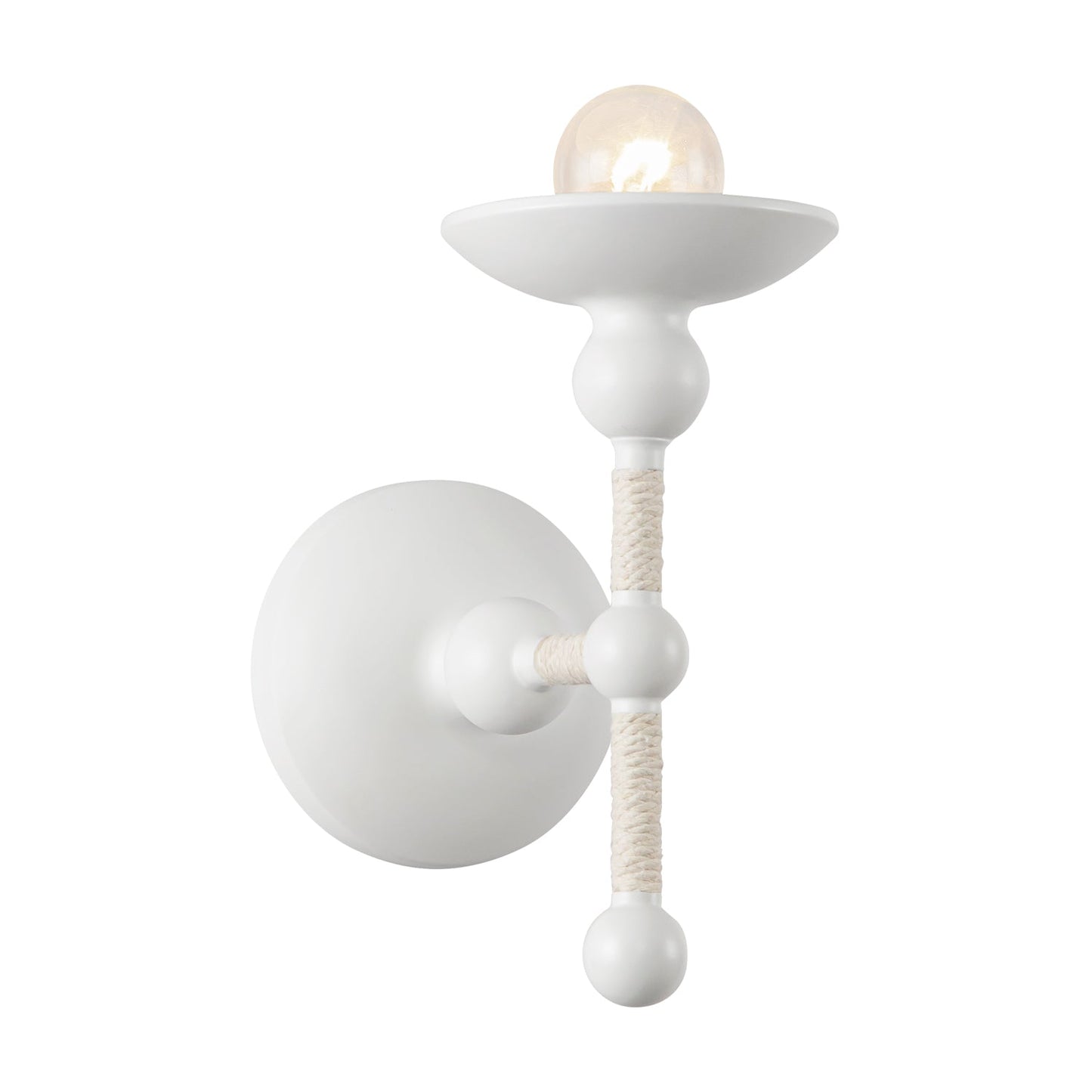 Alora Nadine matte white vanity light WV343104MWCN