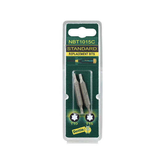 Dottie NBT1015C Dottie Megapro T10 - T15 Replacement Bit NBT1015C