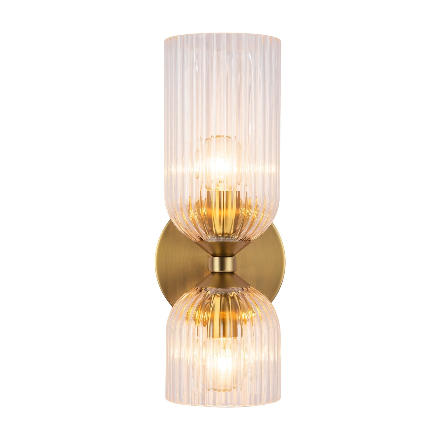 Alora Mood Nelly brushed gold vanity light WV442612BGCR