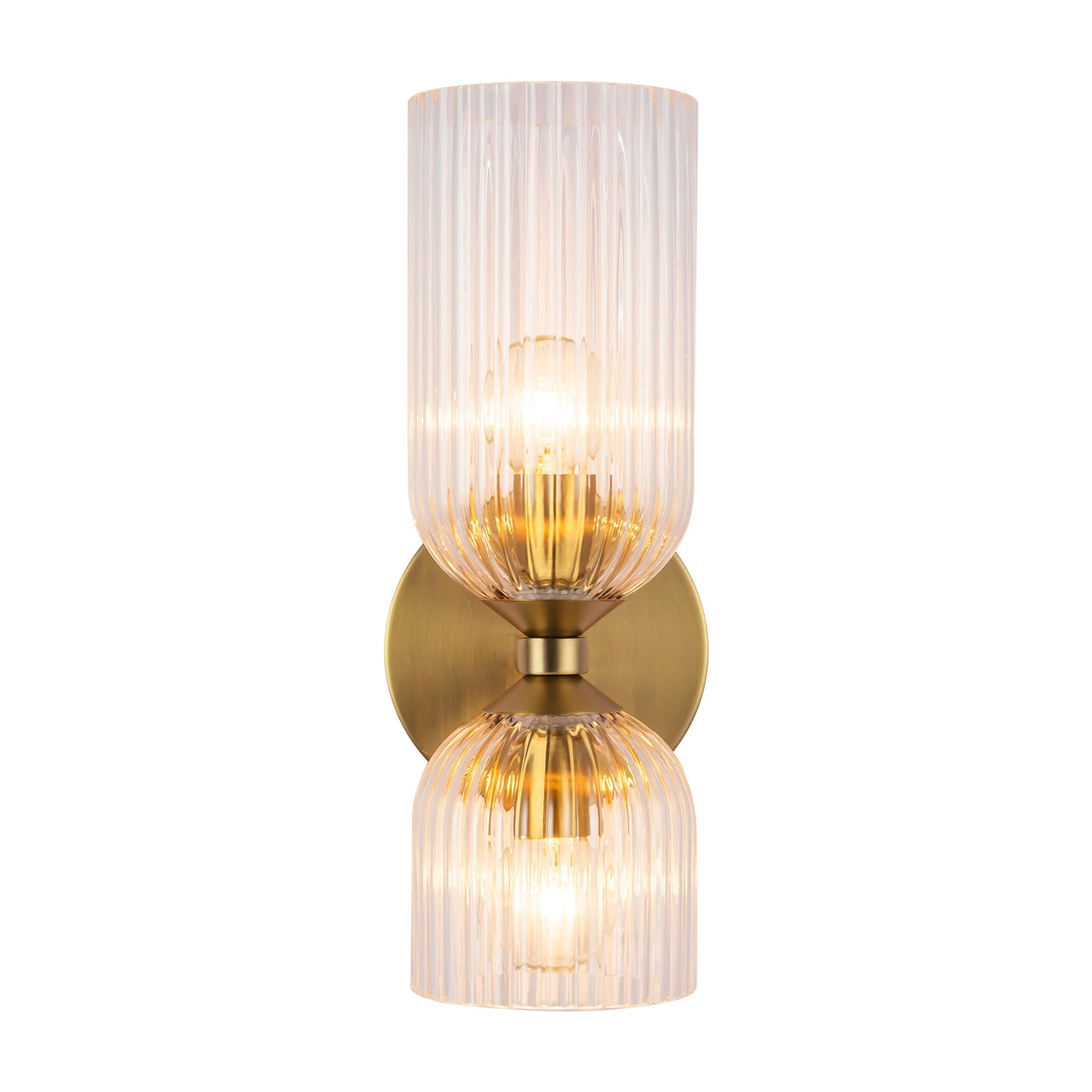 Alora Mood Nelly brushed gold vanity light WV442612BGCR
