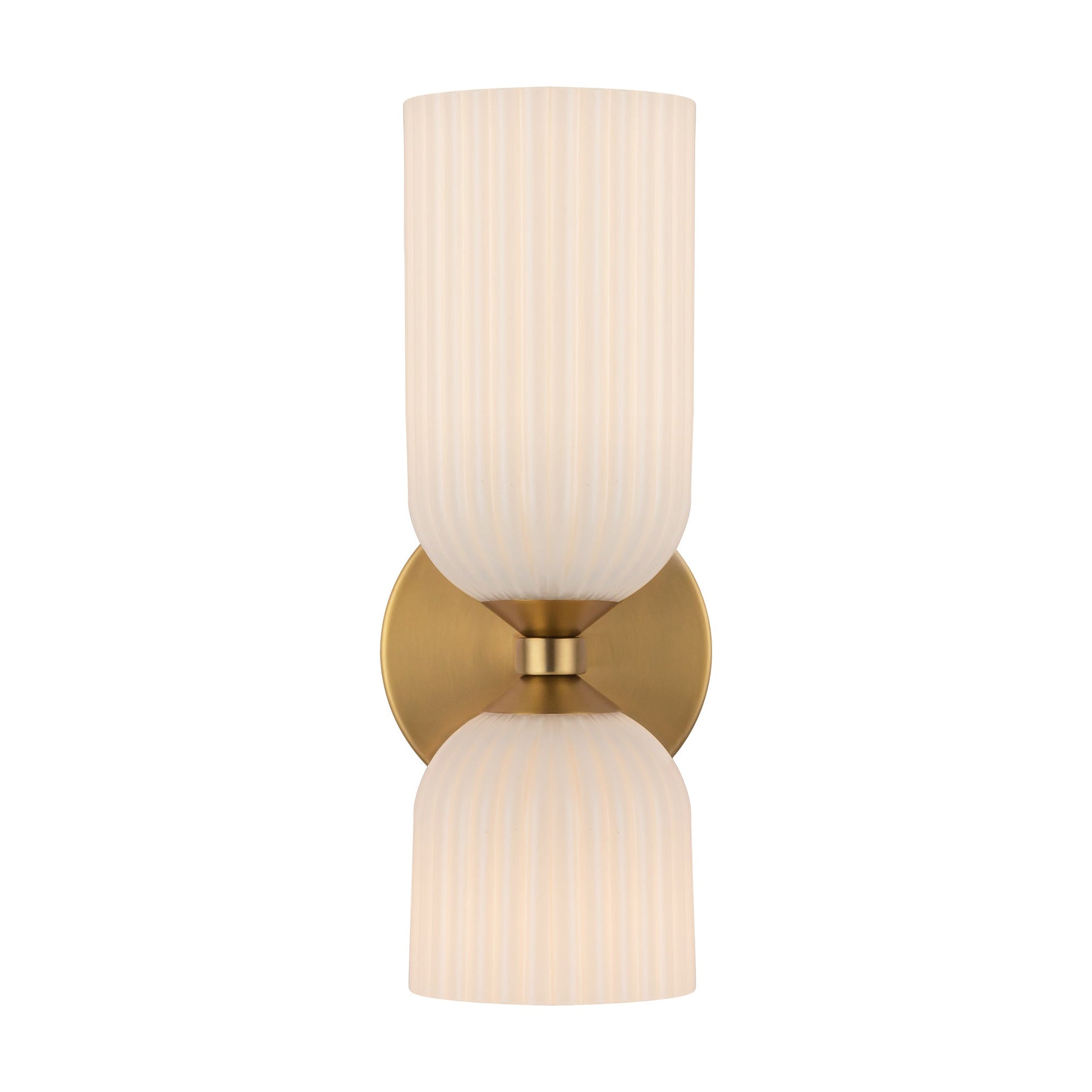Alora Mood Nelly brushed gold vanity light WV442612BGGR