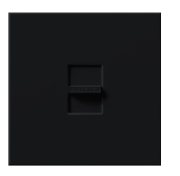 Lutron Nova 3-wire dimmer switch in Black