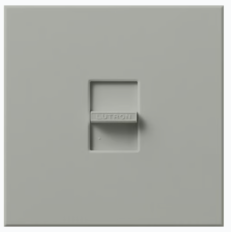 Lutron Nova 3-wire dimmer switch in Gray
