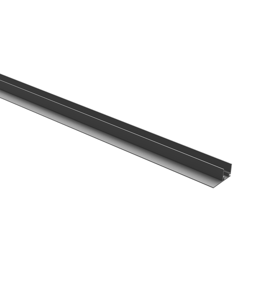 1M Aluminum F-Channel for 12V AC Lateral Bend Neon - American Lighting NFL-RGBW-FCHAN-1M