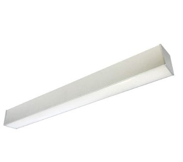 Nora Lighting NLIN-81035A/A 8' L-Line LED Direct Linear w/ Dedicated CCT, 8400lm / 3500K, Aluminum Finish