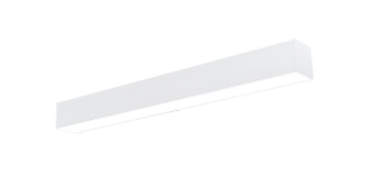 Nora Lighting NLINSW-2334W 2' L-Line LED Direct Linear w/ Selectable Wattage & CCT, White Finish