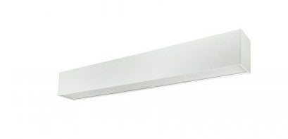 Nora Lighting NLUD-2334W 2' L-Line LED Indirect/Direct Linear, 3710lm / Selectable CCT, White Finish
