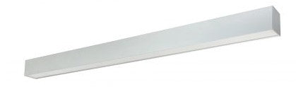 Nora Lighting NLUD-4334A 4' L-Line LED Indirect/Direct Linear, 6152lm / Selectable CCT, Aluminum Finish