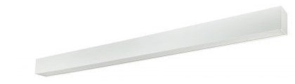 Nora Lighting NLUD-4334W 4' L-Line LED Indirect/Direct Linear, 6152lm / Selectable CCT, White Finish