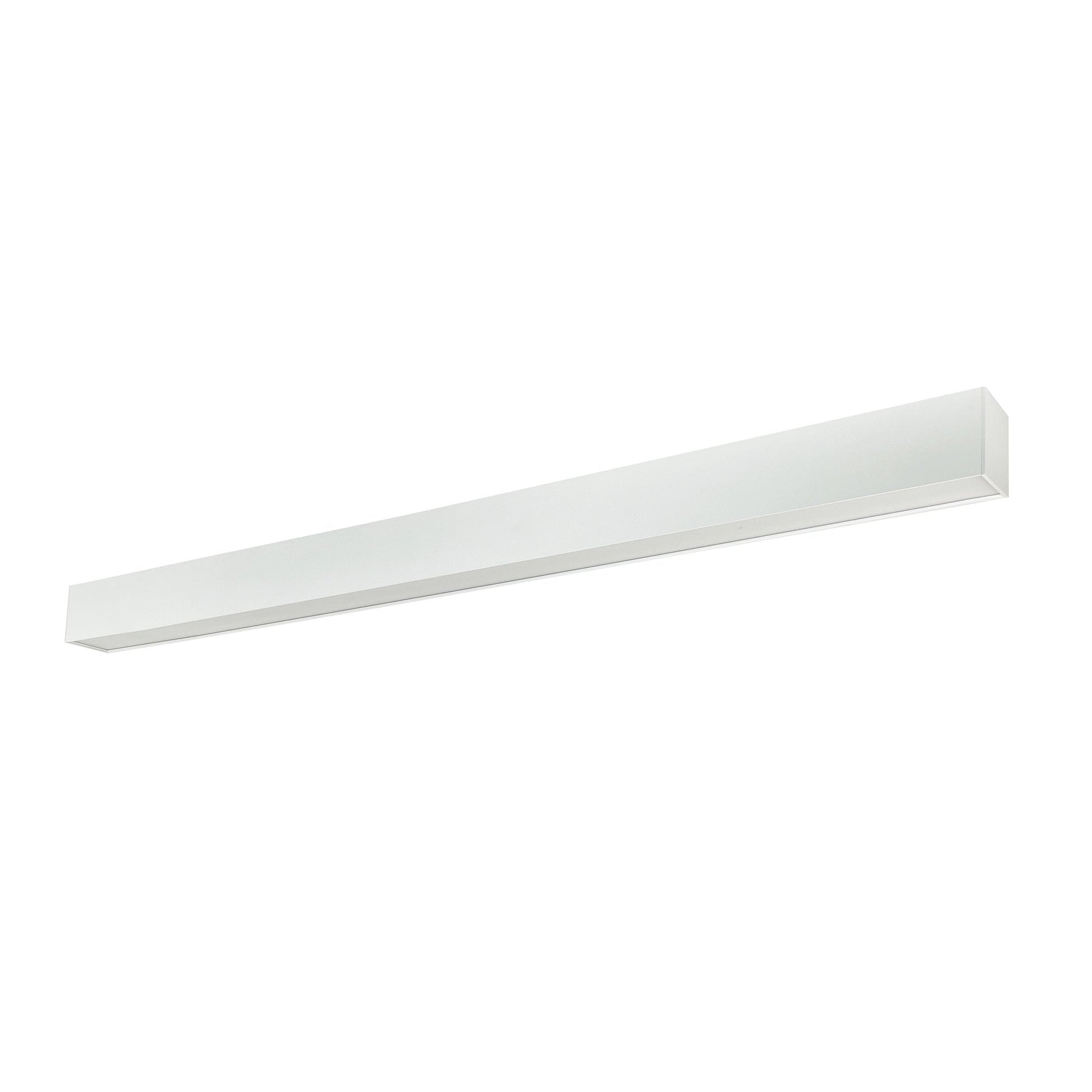 Nora Lighting NLUD-8334W/OS 8' L-Line LED Indirect/Direct Linear, 12304lm / Selectable CCT, White Finish, with Motion Sensor