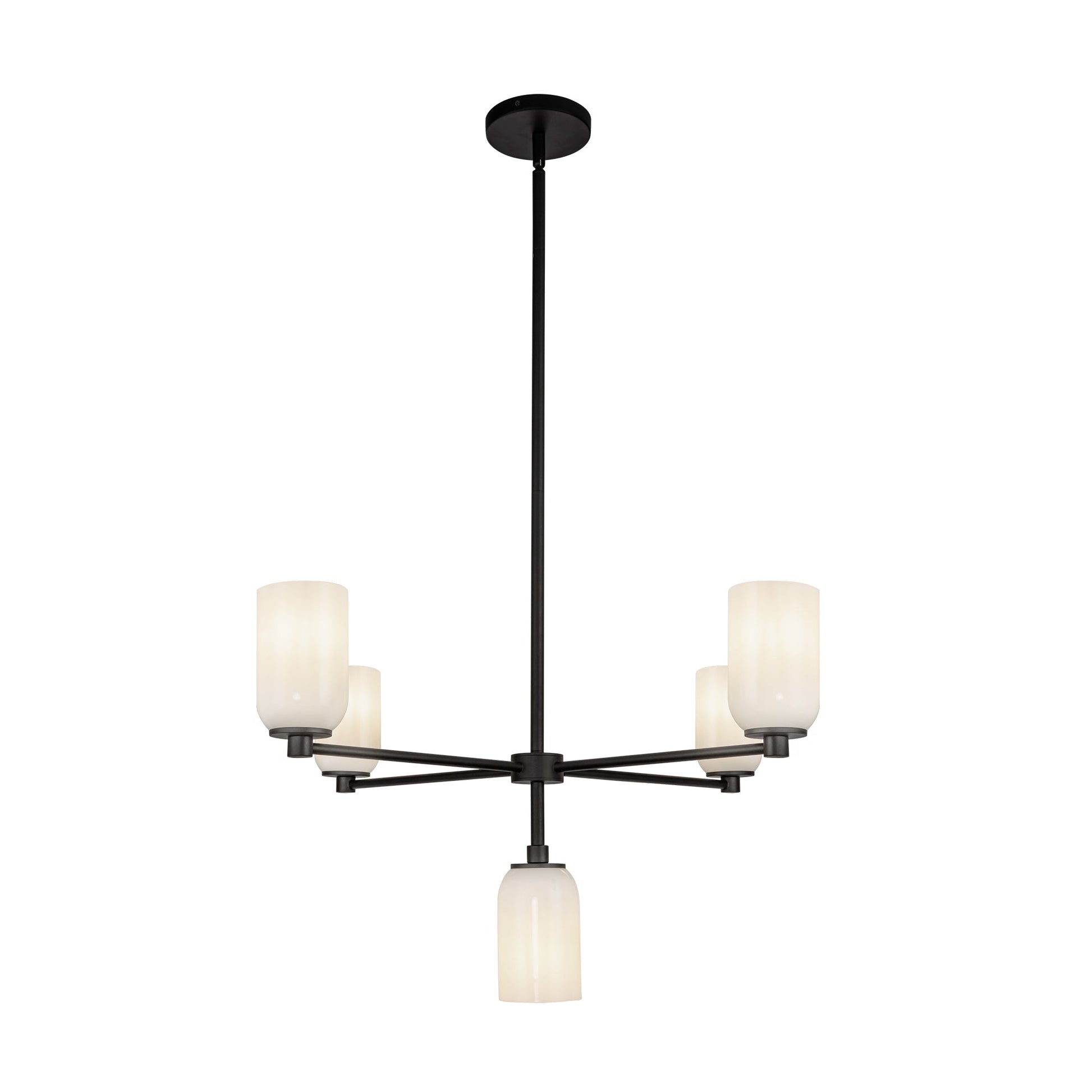 Kuzco Nola black chandelier CH57731-BK/GO