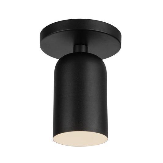 Kuzco Nola black semi-flush mount SF57704-BK