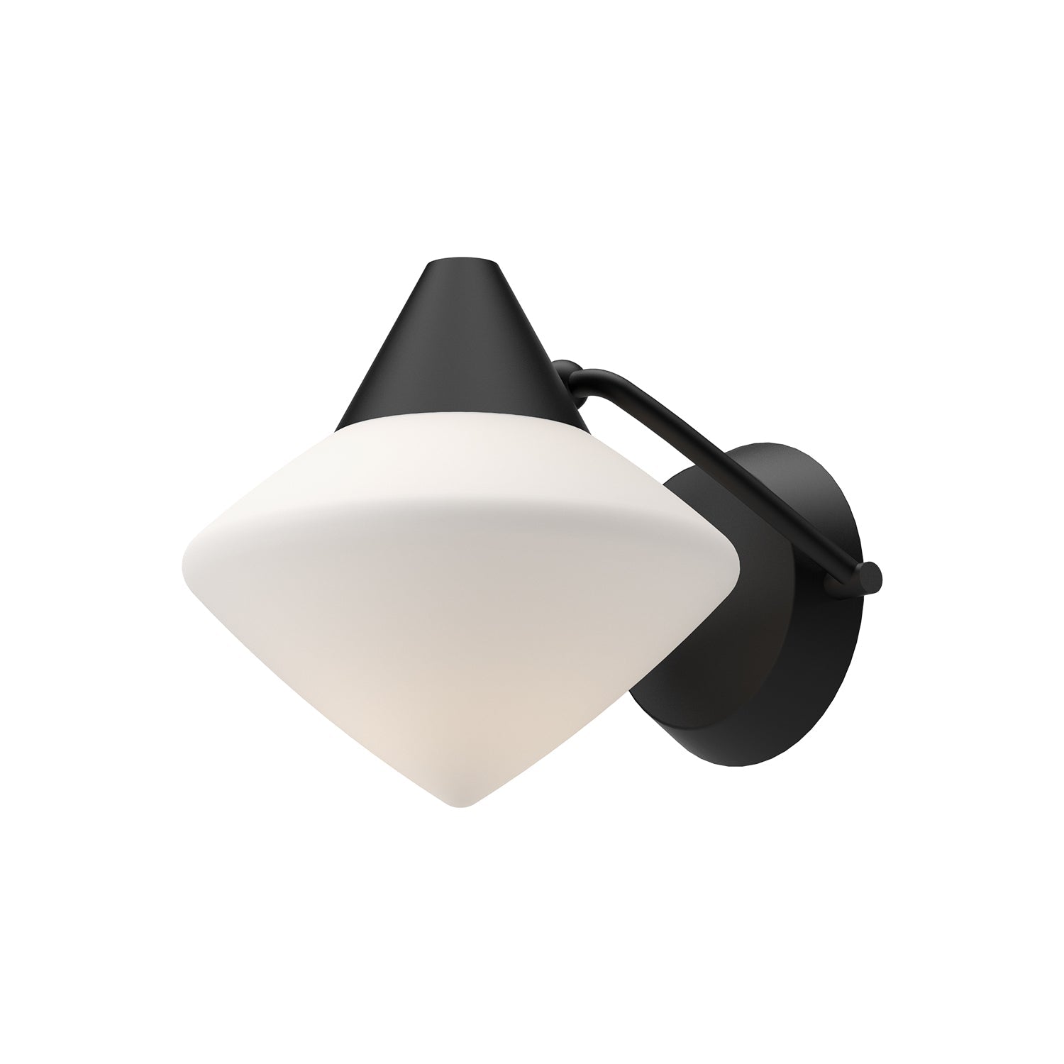 Alora Mood Nora matte black vanity light WV537508MBOP