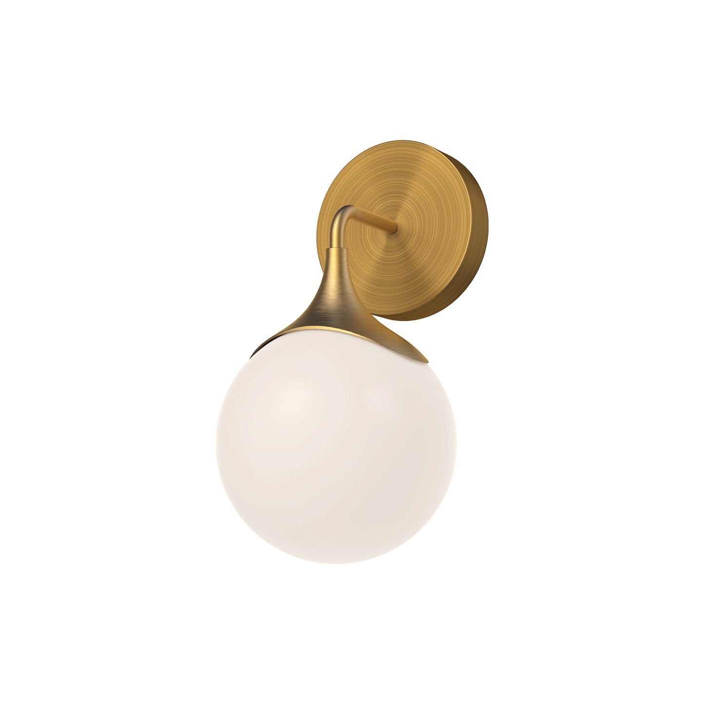 Alora Mood Nouveau aged gold vanity light WV505106AGOP