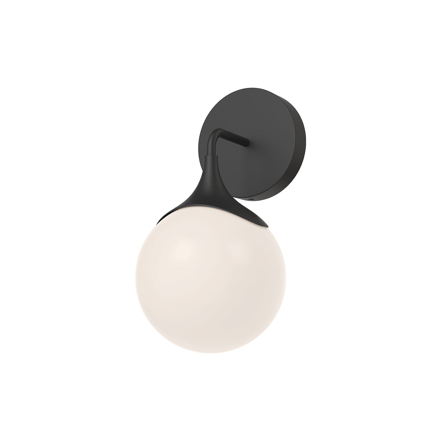 Alora Mood Nouveau matte black vanity light WV505106MBOP