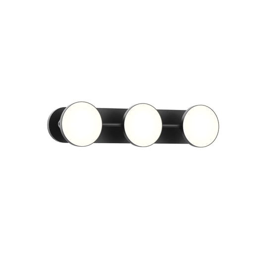 Kuzco Novel black [universal voltage] vanity light VL72221-BK-UNV