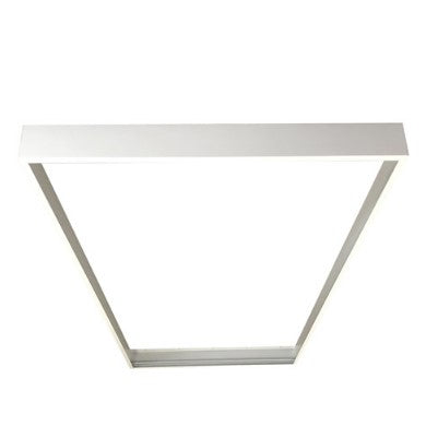 Nora Lighting NPDBL-24DFK/W Surface Mounting Frame for 2'x4' LED Backlit Panels