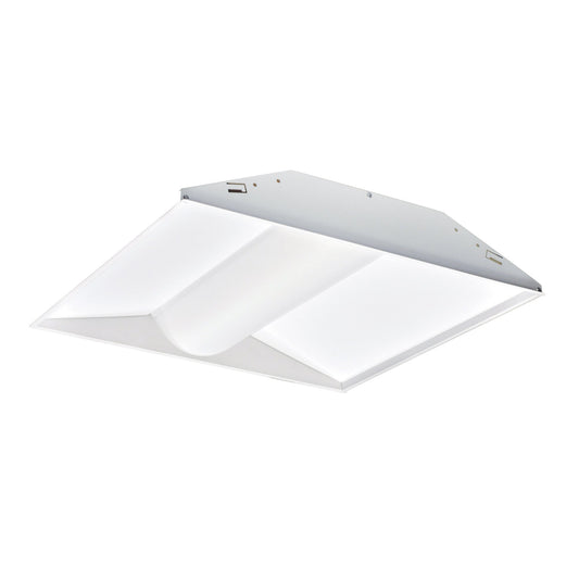 Nora Lighting NPTCB-E24L40/35AW 2x4 LED Center Basket Troffer, 4000L, 3500K, White