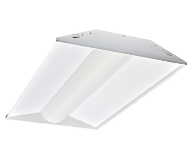 Nora Lighting NPTCB-E24/40AW 2x4 LED Center Basket Troffer, 4000K, White