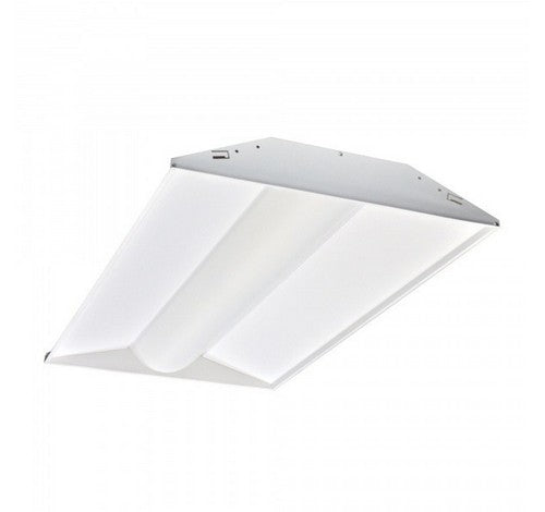 Nora Lighting NPTCB-E24L40/50W 2x4 LED Center Basket Troffer, 4000L, 5000K, White