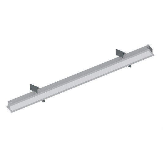 Nora Lighting NRLIN-41040A 4' L-Line LED Recessed Linear, 4200lm / 4000K, Aluminum Finish