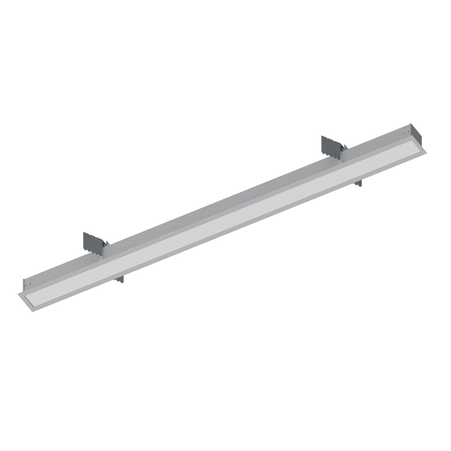 Nora Lighting NRLIN-41030A 4' L-Line LED Recessed Linear, 4200lm / 3000K, Aluminum Finish