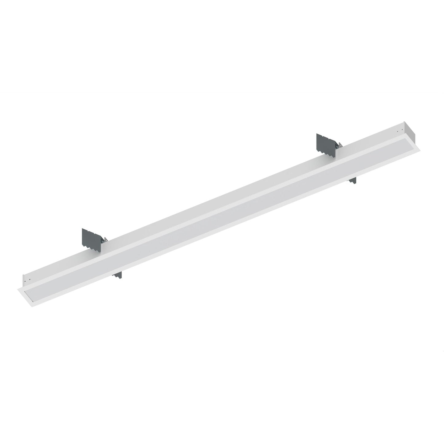 Nora Lighting NRLIN-41035W 4' L-Line LED Recessed Linear, 4200lm / 3500K, White Finish