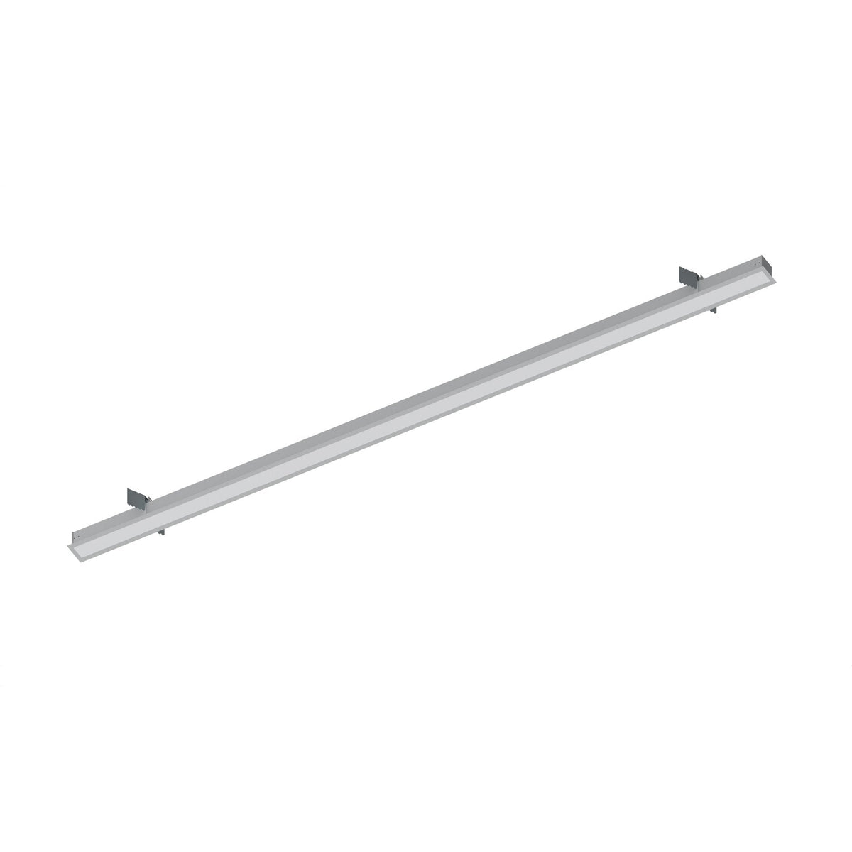 Nora Lighting NRLIN-81030A 8' L-Line LED Recessed Linear, 8400lm / 3000K, Aluminum Finish
