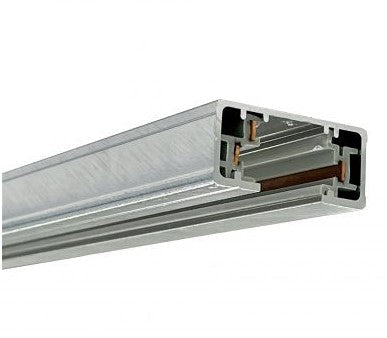Nora Lighting NT-303N 6' One-Circuit Track, Natural Metal Finish