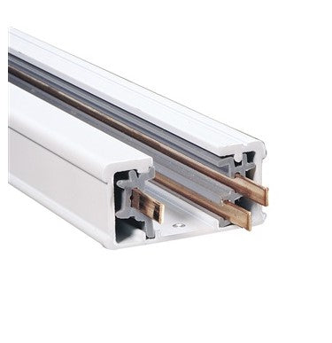 Nora Lighting NT-331W 12' One-Circuit Track, White Finish
