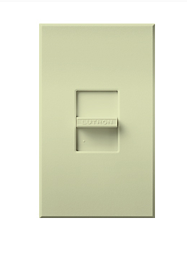Lutron Nova T dimmer switch in Almond
