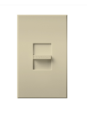 Lutron Nova T 3-wire dimmer switch in Beige