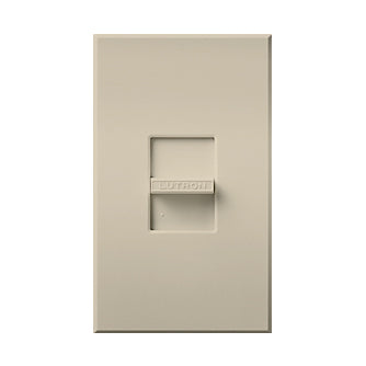 Lutron Nova T 3-wire dimmer switch in Light Almond