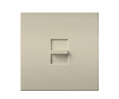 Lutron Nova T dimmer switch in Wall Plate Included