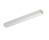 Nora Lighting NUD-6832/50W 32" Bravo FROST LED Linear, 500lm/ft, 16W, 5000K, White Finish