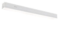 Nora Lighting NUDTW-9812/W 12" Bravo FROST LED Linear with Selectable CCT (30K/35K/40K), White Finish