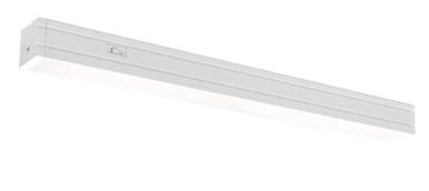 Nora Lighting NUDTW-9832/W 32" Bravo FROST LED Linear with Selectable CCT (30K/35K/40K), White Finish