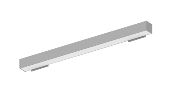Nora Lighting NWLIN-21040A/L4-R2P 2' L-Line LED Wall Mount Linear, 2100lm / 4000K, 4"x4" Left Plate & 2"x4" Right Plate, R...