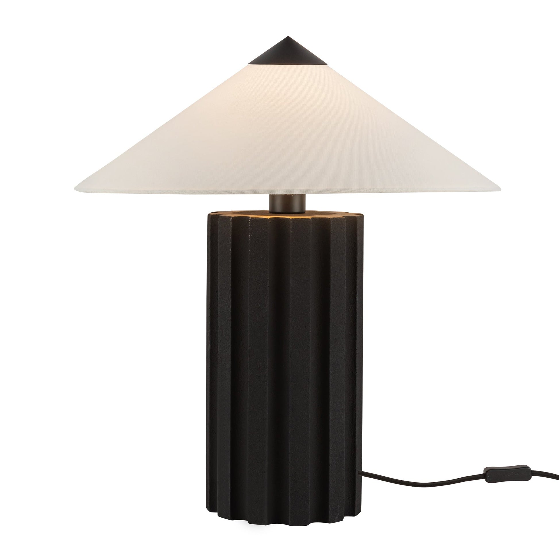 Alora Mood Ono matte black table lamp TL441020MB