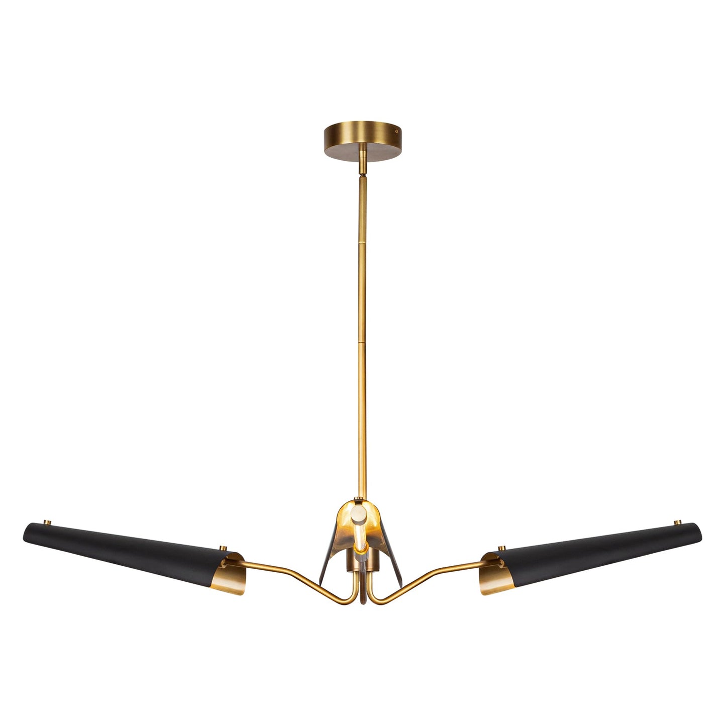 Alora Osorio matte black chandelier CH347346MBVB