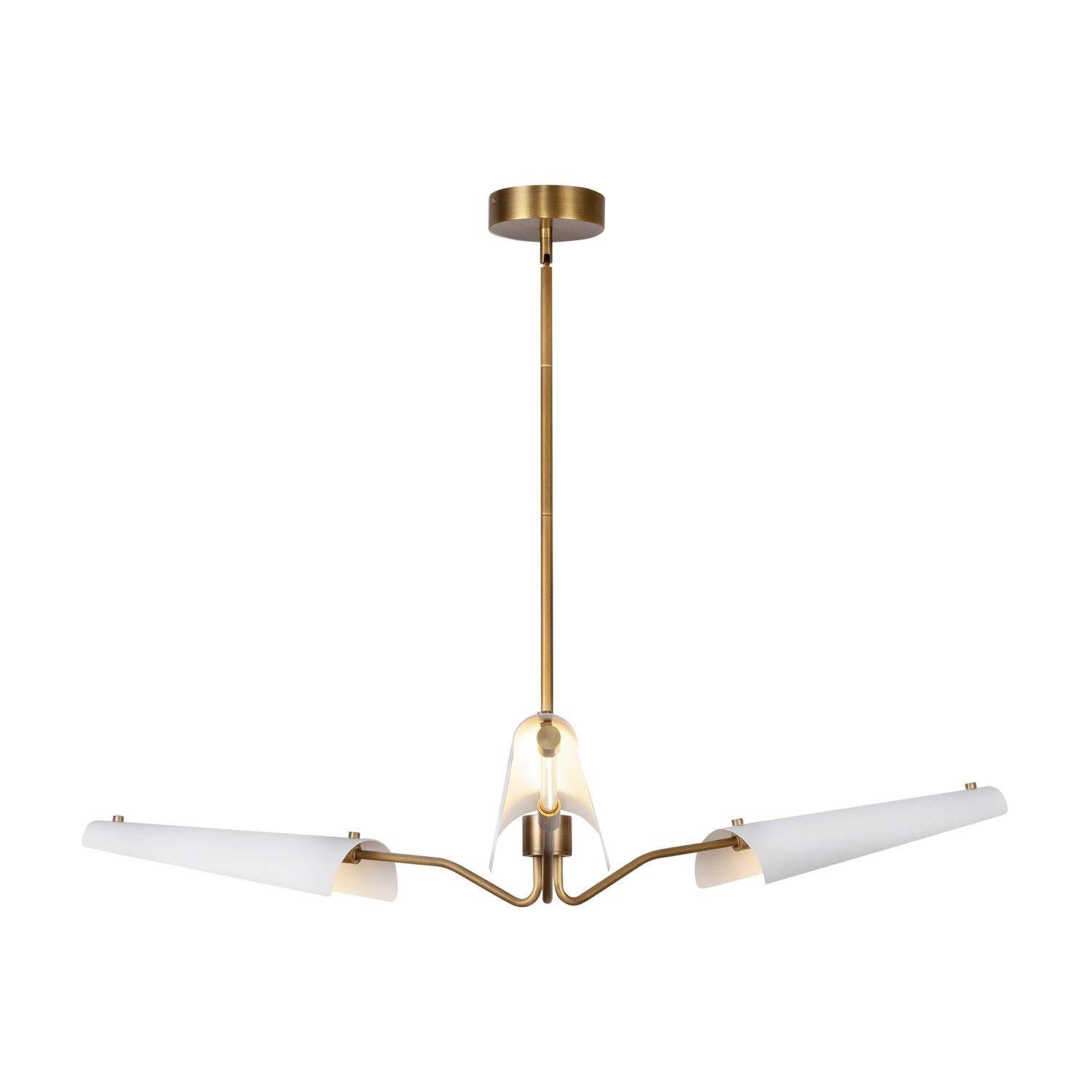 Alora Osorio matte white chandelier CH347346MWVB