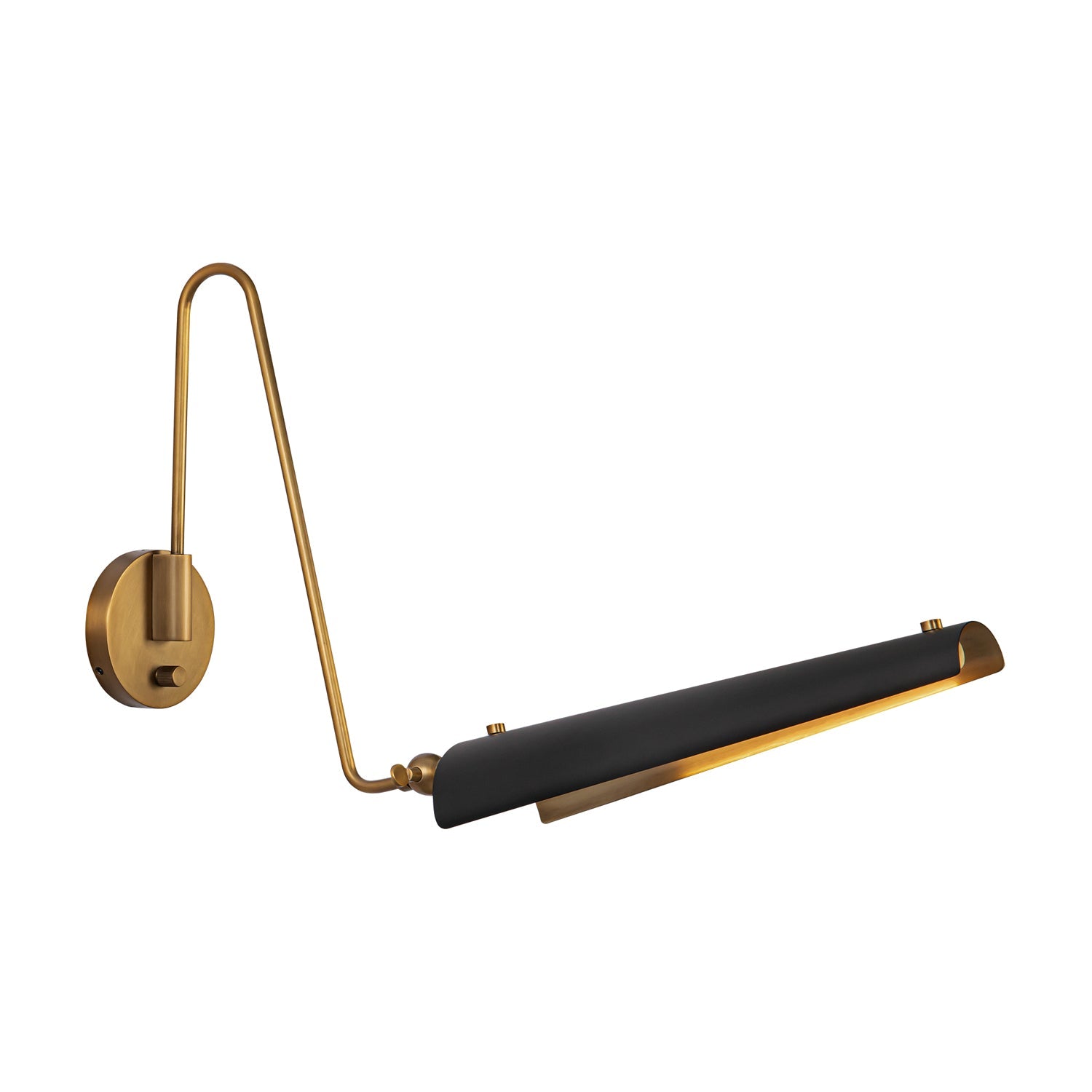 Alora Osorio matte black vanity light WV347104MBVB