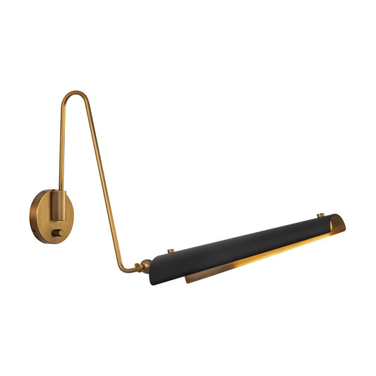 Alora Osorio matte black vanity light WV347104MBVB