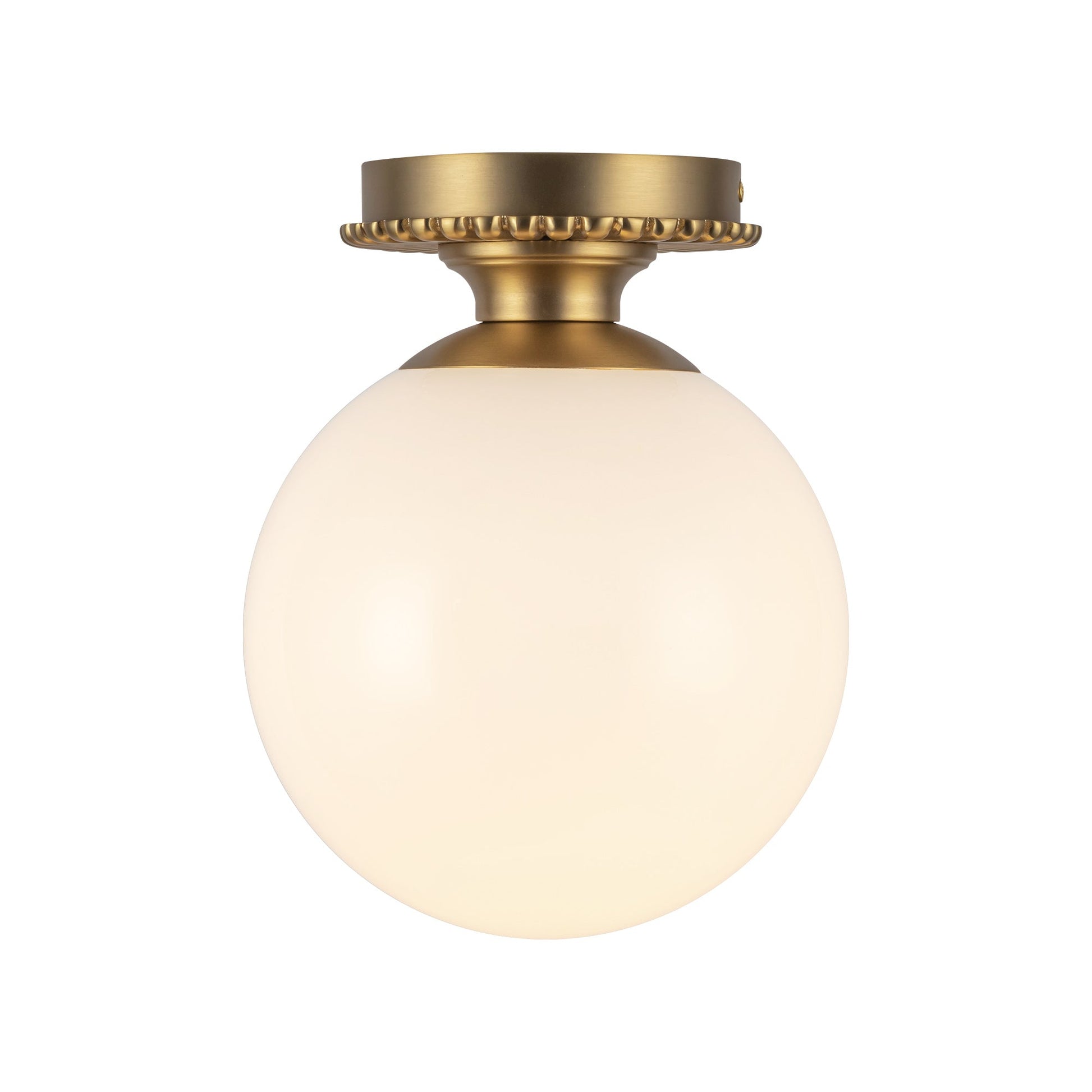 Alora Mood Otis brushed gold semi-flush mount SF430108BGGO