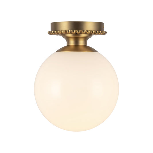 Alora Mood Otis brushed gold semi-flush mount SF430108BGGO